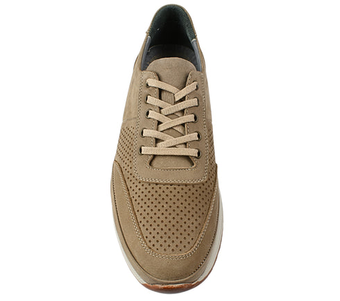 Pantofi sport, barbati, GORETTI, B68-835 bej, piele nabuc